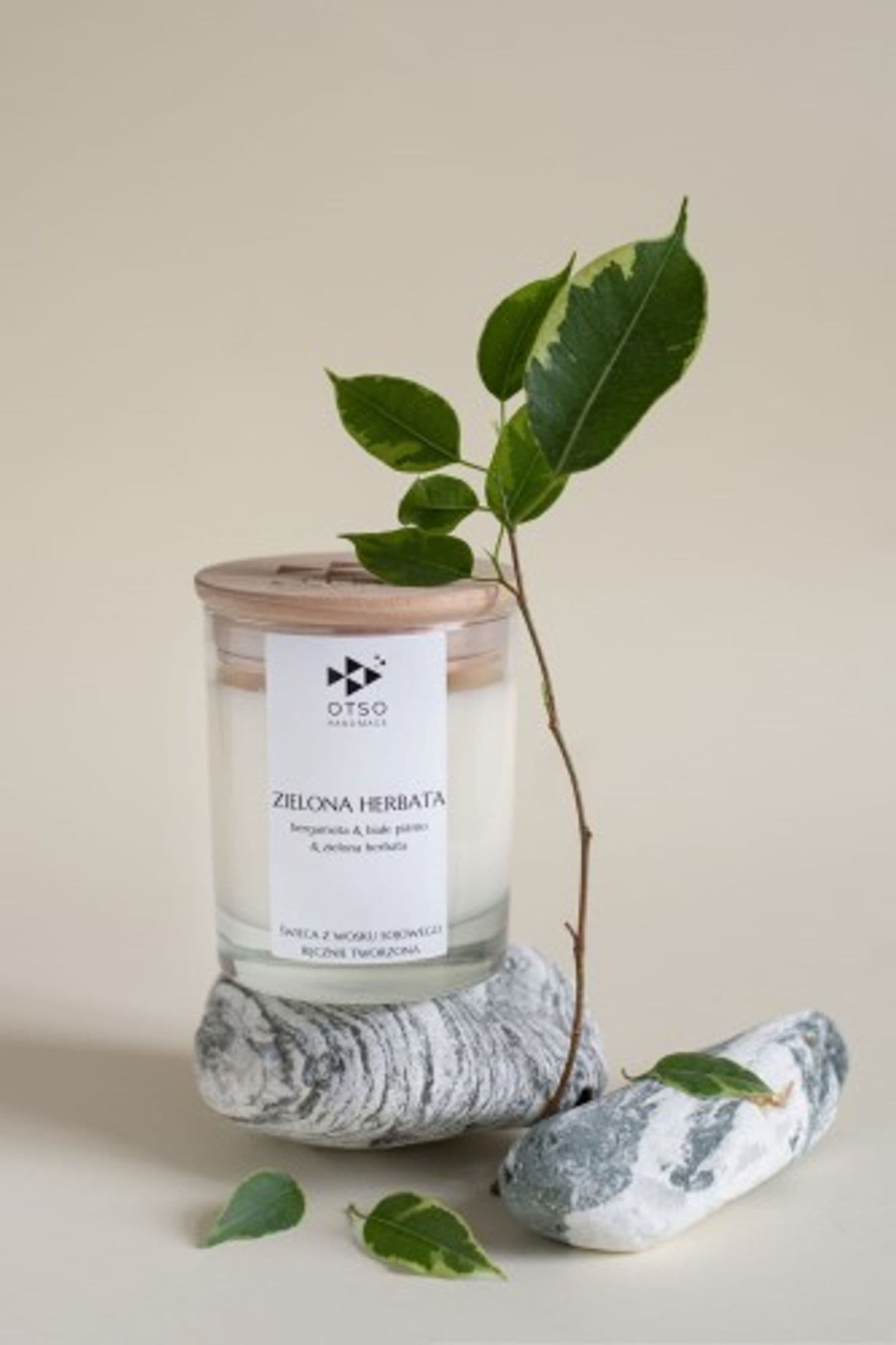 Świeca sojowa ZIELONA HERBATA - świeca sojowa zapachowa 250 ml