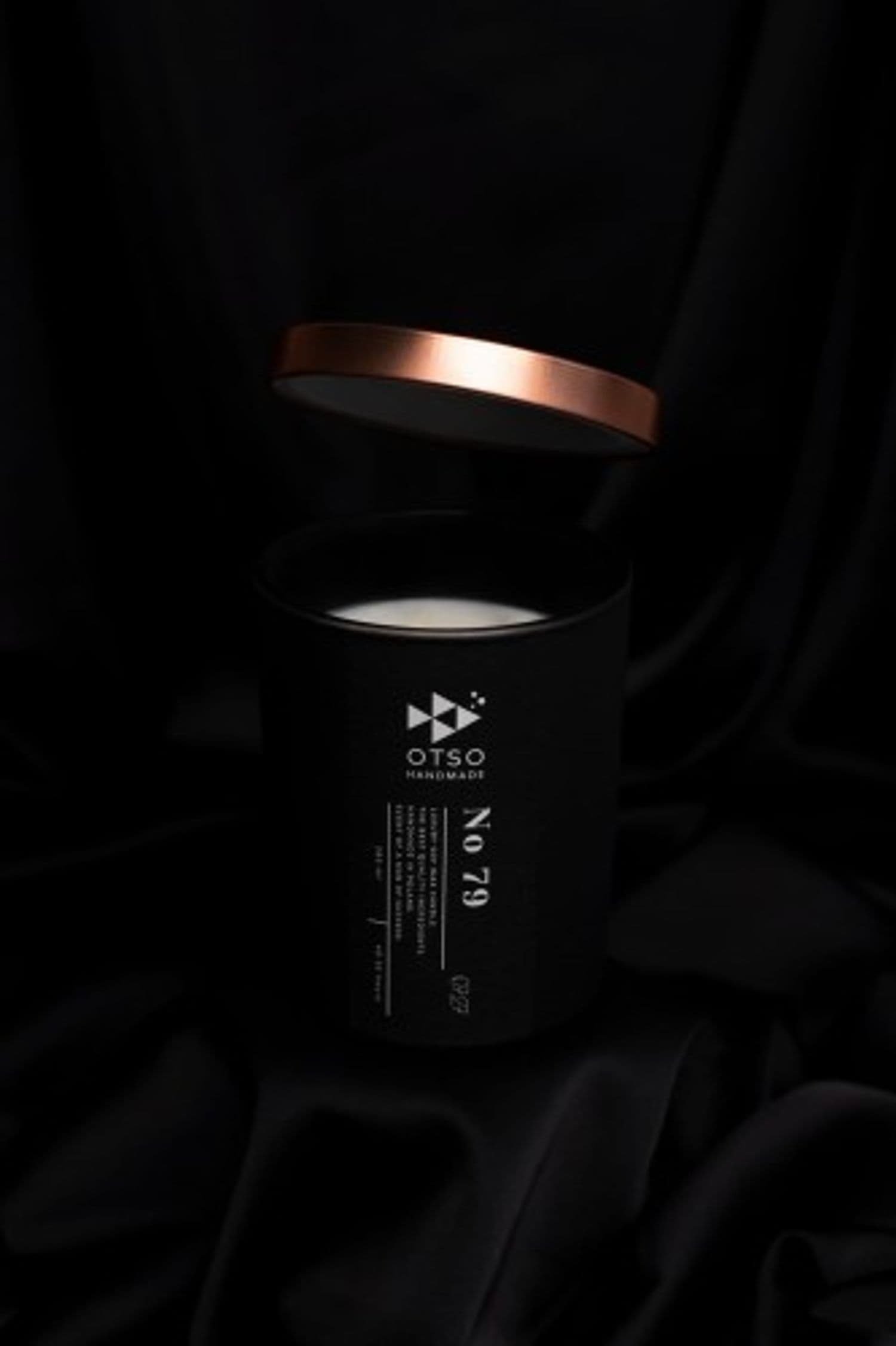 Świeca sojowa No 79 czarna - świeca sojowa zapachowa - 280 ml
