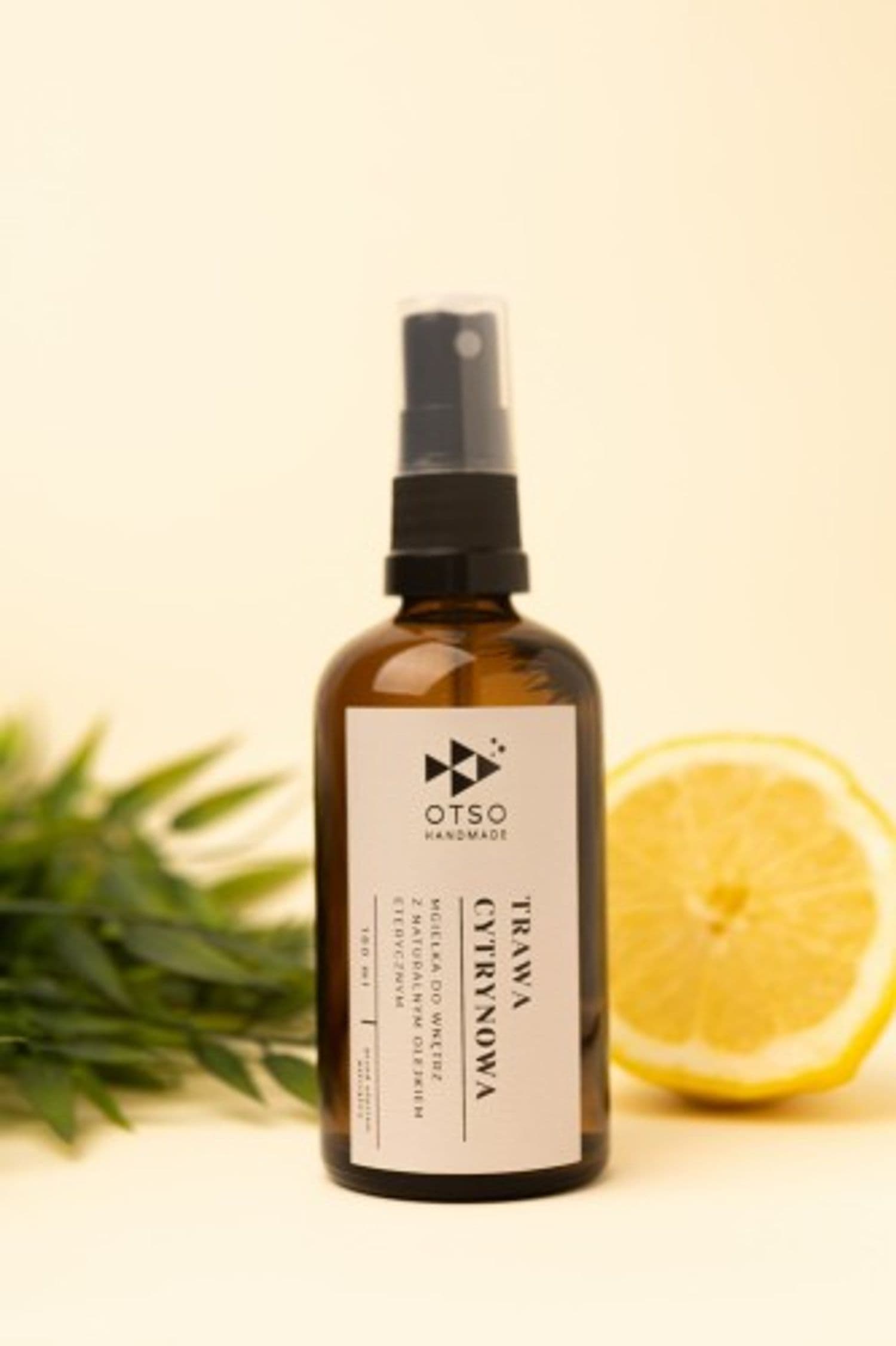 Odświeżacz powietrza Trawa cytrynowa - naturalny zapach do wnętrz - mgiełka zapachowa - zapach do samochodu - 100 ml