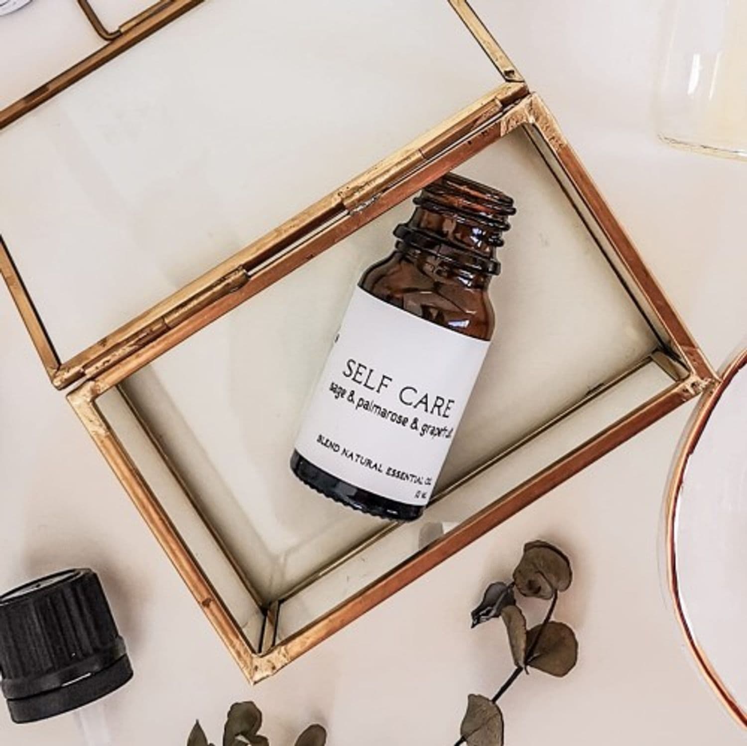 Blend naturalnych olejków eterycznych SELF CARE - naturalny olejek - autorska kompozycja aromaterapeutyczna - 10 ml